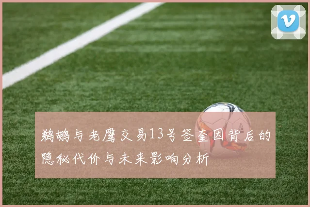 鹈鹕与老鹰交易13号签奎因背后的隐秘代价与未来影响分析